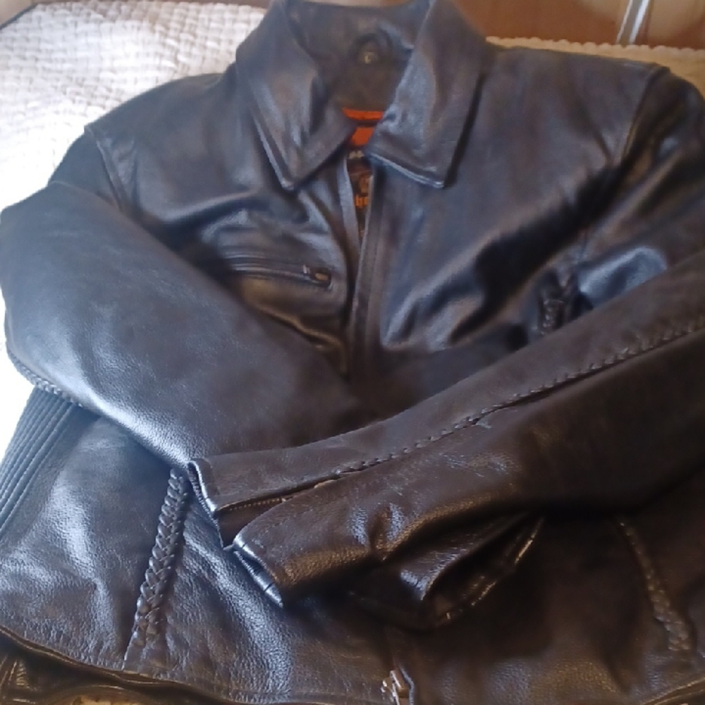 NWOT Womens Leather King Jacket